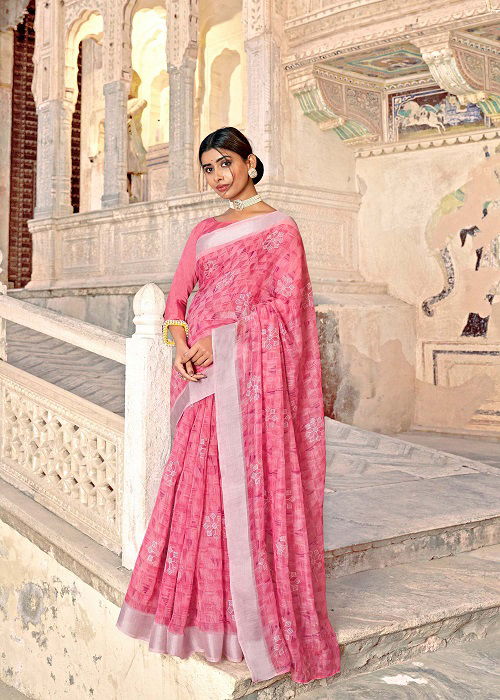 Lt Rajwadi Ethnic Wear Wholesale Printed Sarees
